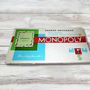 Vintage Monopoly The Real Estate Game